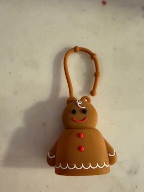 Bath & Body Works Gingerbread hand sanitizer holder  - Tan